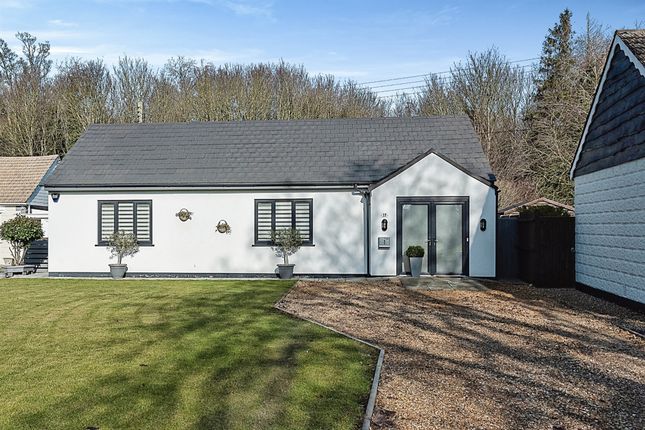 Thumbnail Detached bungalow for sale in East Hall Bungalows, Feltwell, Thetford