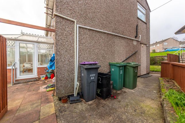 End terrace house for sale in Keats Close, Cwmbran