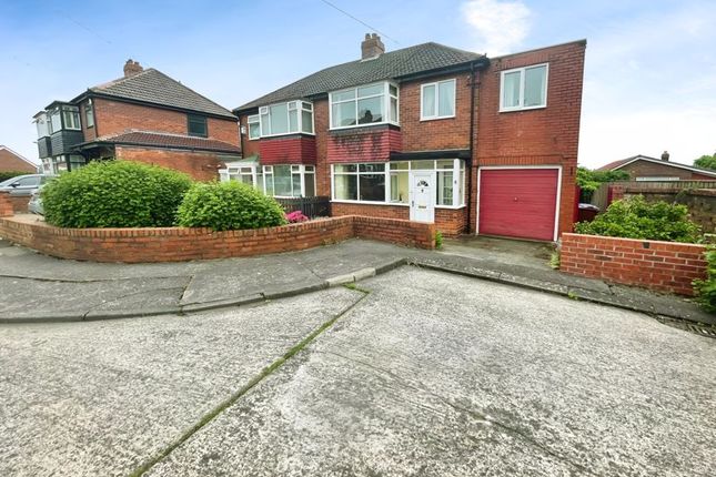 Thumbnail Semi-detached house for sale in Carlton Gardens, Newcastle Upon Tyne