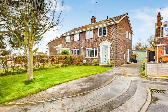 Thumbnail Semi-detached house for sale in Cherry Way, Nafferton, Driffield