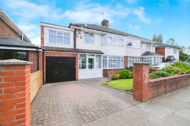 Thumbnail Semi-detached house for sale in Barnham Drive, Liverpool