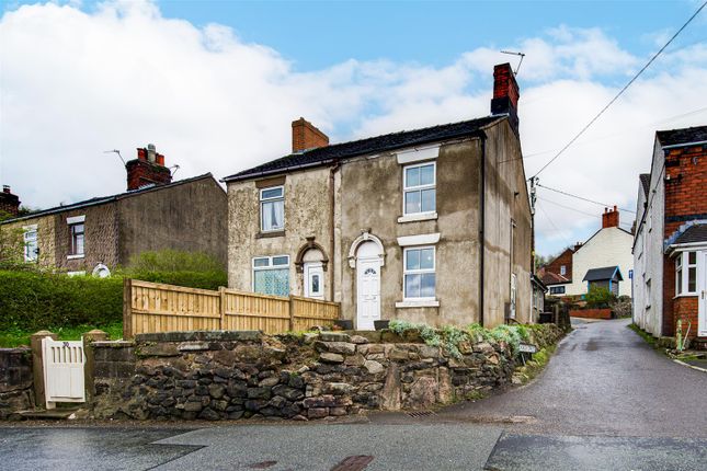 Semi-detached house for sale in Chapel Street, Mow Cop, Staffordshire
