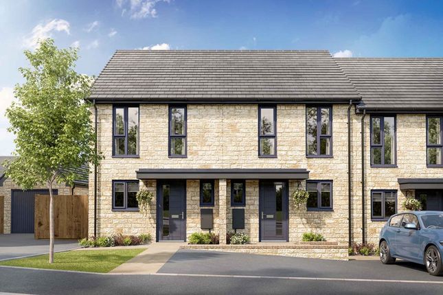 Thumbnail Terraced house for sale in "The Canford - Plot 37" at Wheatfield Avenue, Chippenham