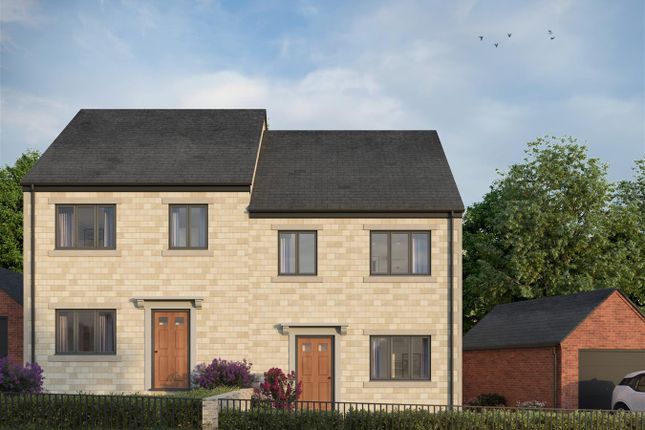 Thumbnail Semi-detached house for sale in Plot 10, The Cherry, Pearsons Wood View, Wessington Lane, South Wingfield, Derbyshire