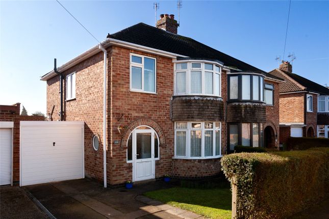 Thumbnail Semi-detached house for sale in Brockfield Park Drive, York, North Yorkshire