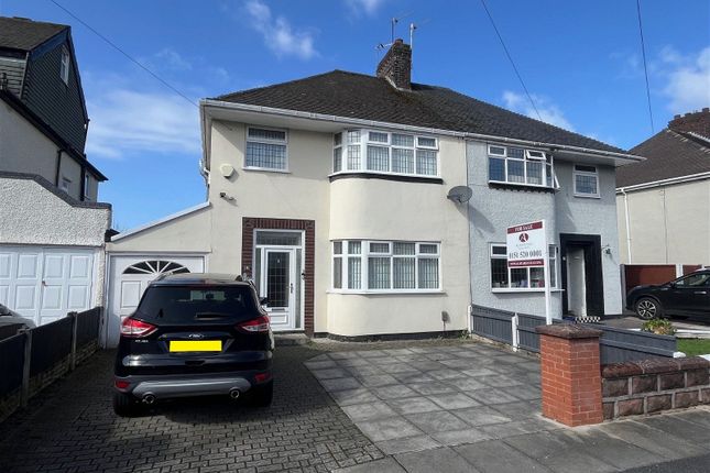 Thumbnail Semi-detached house for sale in Larchwood Avenue, Maghull, Liverpool