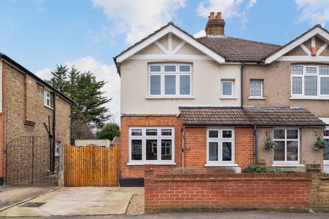 Thumbnail Semi-detached house for sale in Burgoyne Road, Sunbury-On-Thames, Surrey