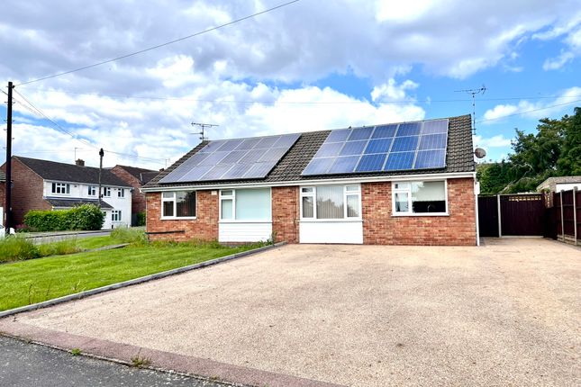 Thumbnail Semi-detached bungalow for sale in Hamble Road, Oadby