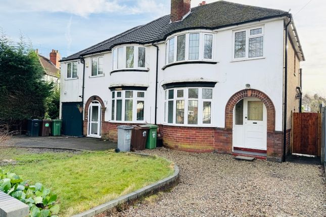 Thumbnail Semi-detached house for sale in Delrene Road, Shirley, Solihull