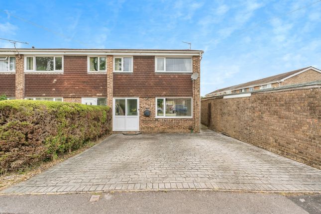Thumbnail End terrace house for sale in The Croft, Calmore, Southampton