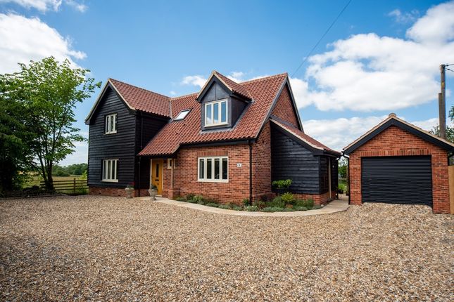 Thumbnail Detached house for sale in Diss Road, Tibenham, Norwich