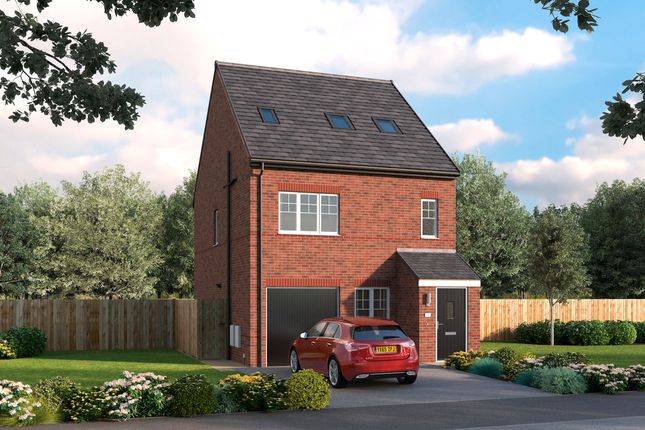 Thumbnail Detached house for sale in "Walburn" at Williamthorpe Road, North Wingfield, Chesterfield