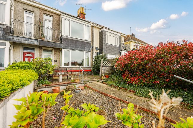 Terraced house for sale in Marine Drive, Torpoint, Cornwall