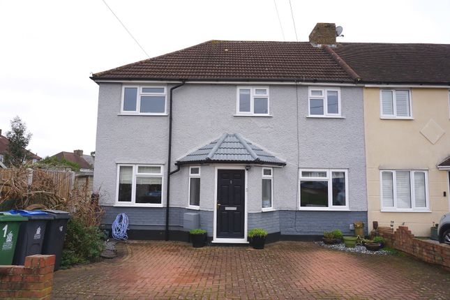 End terrace house for sale in Clippesby Close, Chessington, Surrey.