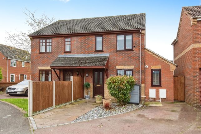 Semi-detached house for sale in Macpherson Robertson Way, Mildenhall, Bury St. Edmunds