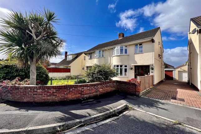 Thumbnail Semi-detached house for sale in Woodhurst Road, Weston-Super-Mare