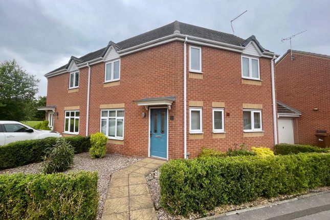 Thumbnail Semi-detached house for sale in Hevea Road, Horninglow, Burton-On-Trent