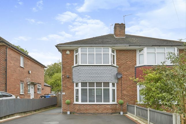 Thumbnail Semi-detached house for sale in Carlisle Avenue, Littleover, Derby