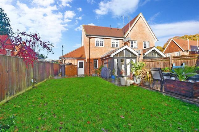 Thumbnail Semi-detached house for sale in Bramble Close, Barns Green, Horsham, West Sussex