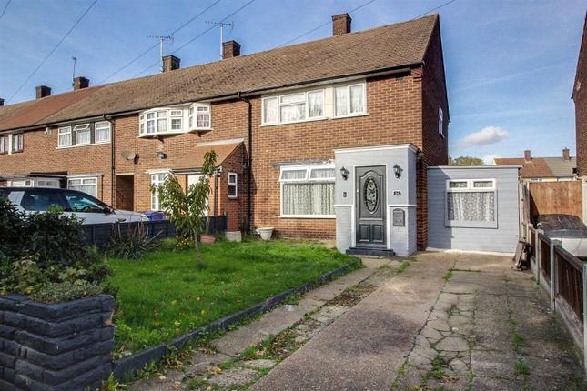 Thumbnail End terrace house for sale in Fortin Close, South Ockendon