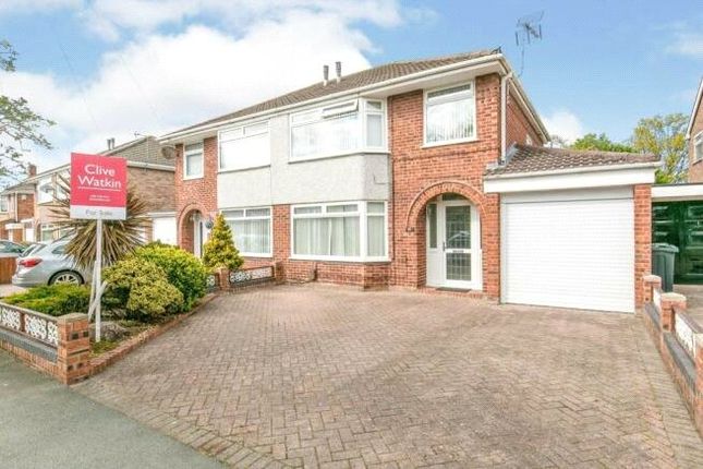 Thumbnail Semi-detached house for sale in Baker Drive, Great Sutton, Cheshire