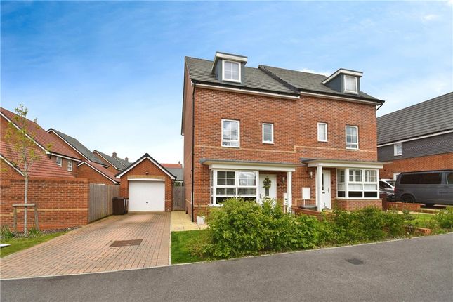 Semi-detached house for sale in Ganger Farm Way, Ampfield, Romsey, Hampshire