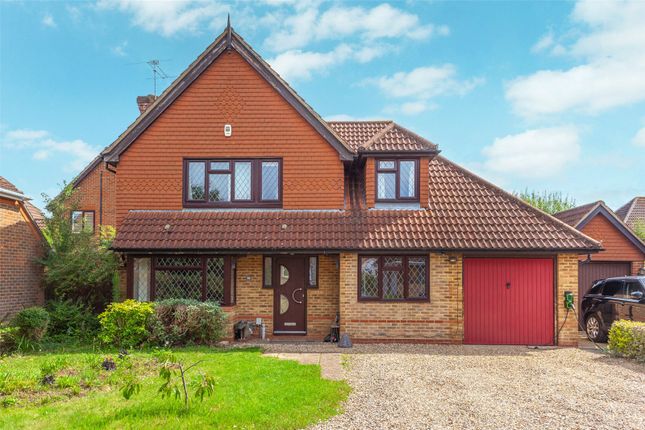 Thumbnail Detached house for sale in East Park Farm Drive, Charvil, Reading, Berkshire