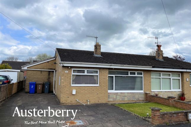 Thumbnail Semi-detached bungalow for sale in Tunnicliffe Close, Longton, Stoke-On-Trent