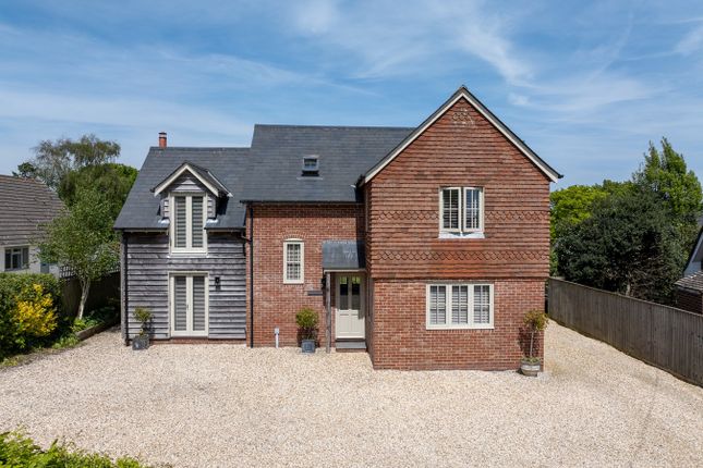 Thumbnail Detached house for sale in Holly Lane, Pilley, Lymington