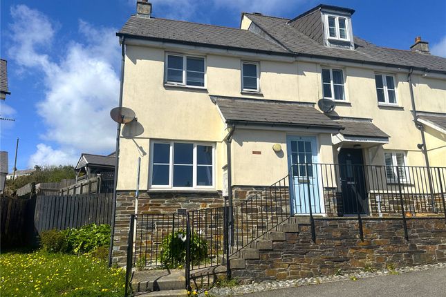 Thumbnail Semi-detached house to rent in Carwollen Road, Lovering Fields, St Austell, Cornwall