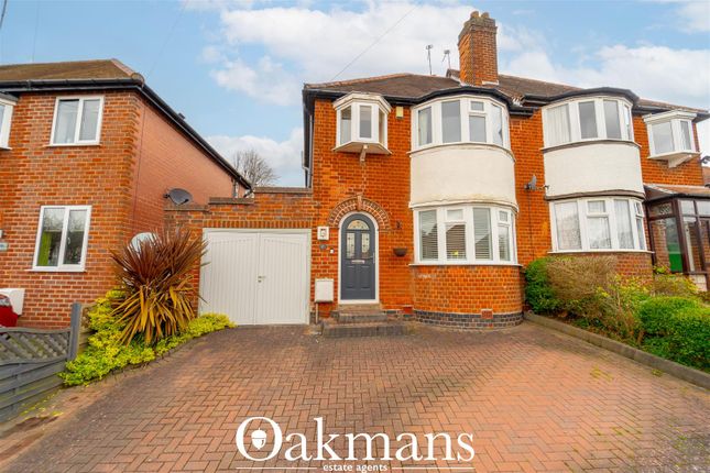 Thumbnail Semi-detached house for sale in Harts Green Road, Harborne