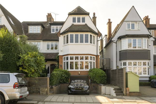 Semi-detached house for sale in West Heath Drive, Hampstead, London