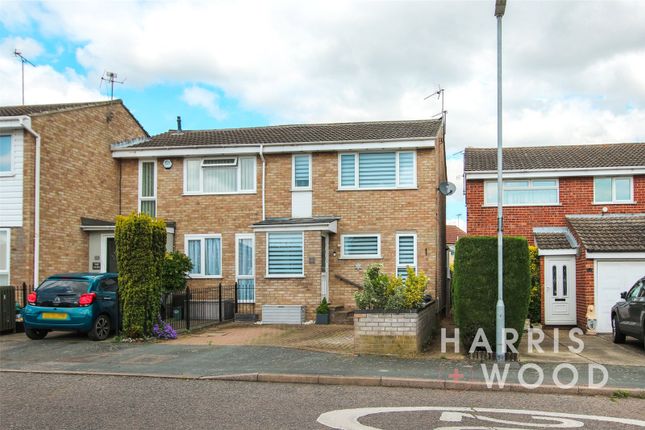 Thumbnail End terrace house for sale in Queensland Drive, Colchester, Essex