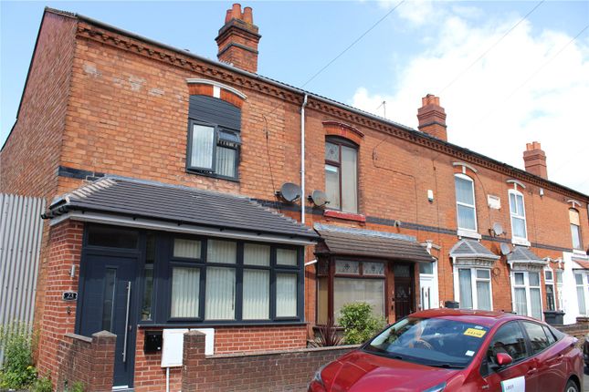 Thumbnail End terrace house for sale in Berkeley Road East, Birmingham, West Midlands