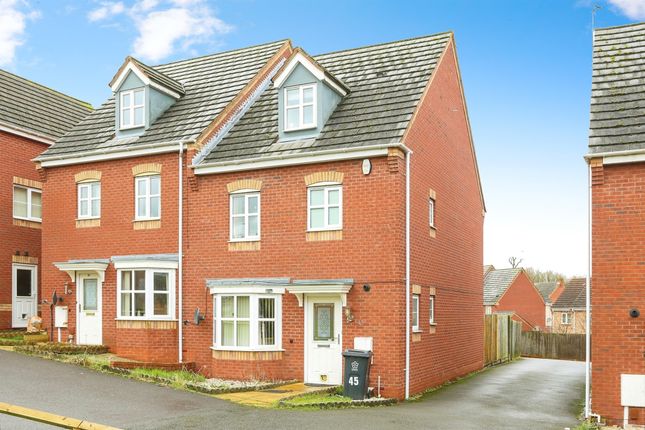 Thumbnail Semi-detached house for sale in Mundesley Road, Hamilton, Leicester