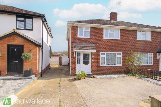 Thumbnail Semi-detached house for sale in Western Road, Nazeing, Waltham Abbey