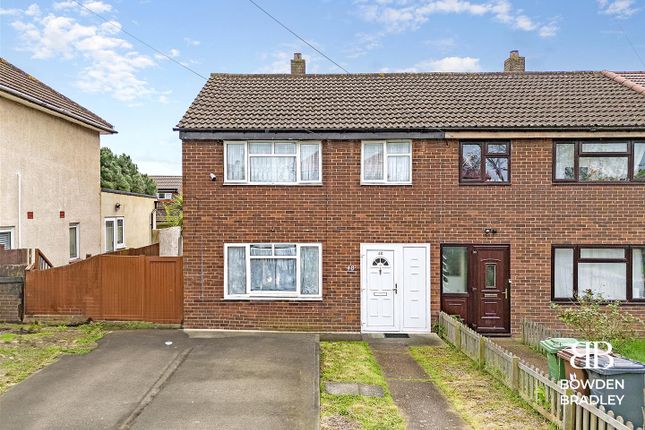 Thumbnail End terrace house for sale in Uplands Road, Chadwell Heath, Romford
