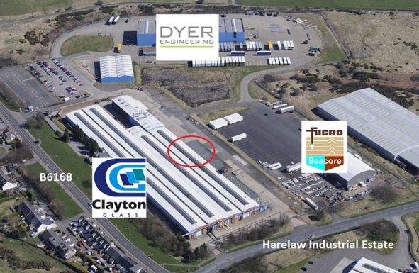 Industrial to let in Harelaw Industrial Estate, Stanley, Co. Durham