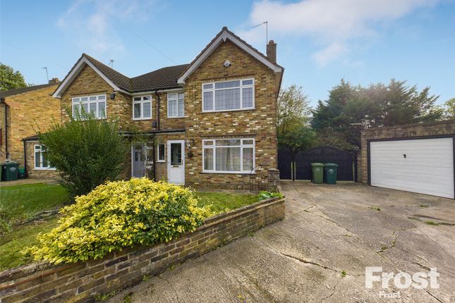 Thumbnail Semi-detached house to rent in Hendon Way, Stanwell, Staines-Upon-Thames, Surrey