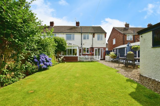 Thumbnail Semi-detached house for sale in Bowerfield Crescent, Hazel Grove, Stockport, Greater Manchester