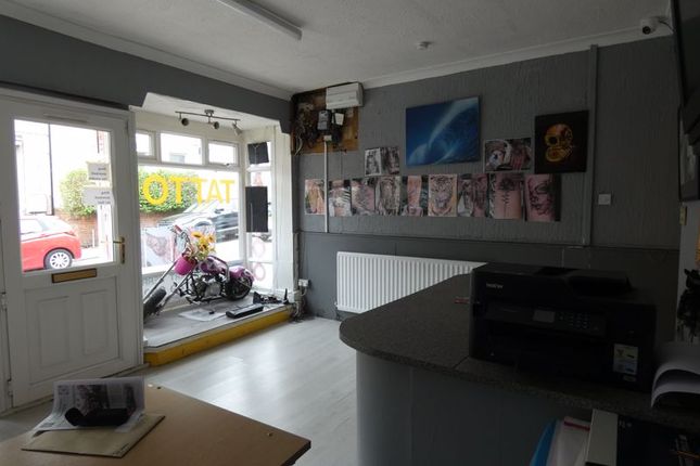 Terraced house for sale in Commercial Premises With Apartment, Darlington Road, Ferryhill