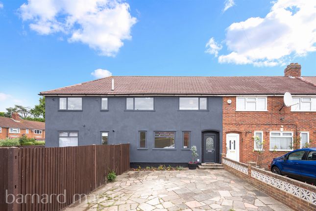 Thumbnail End terrace house for sale in Bourne Way, Ewell, Epsom