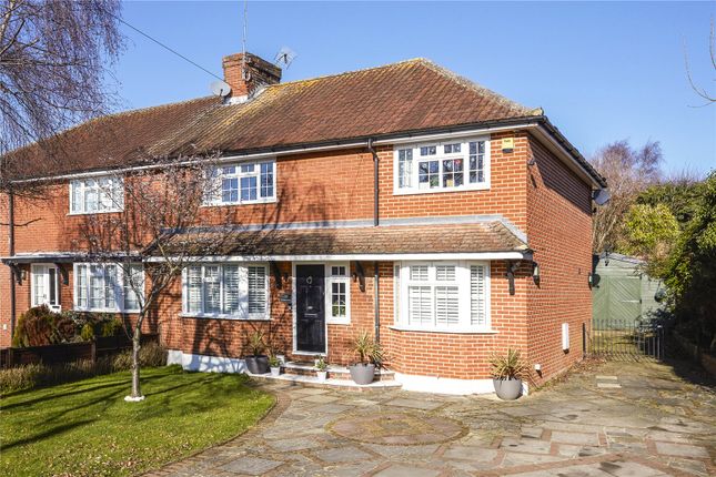 Thumbnail Semi-detached house for sale in Larkfield Road, Sevenoaks, Kent