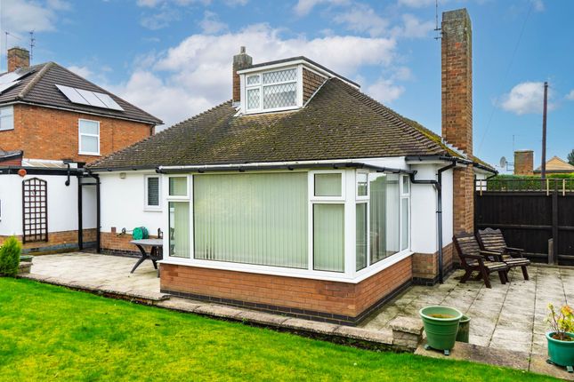 Detached bungalow for sale in Oakside Crescent, Evington, Leicester