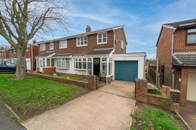 Thumbnail Semi-detached house for sale in Woodlands, Seaham
