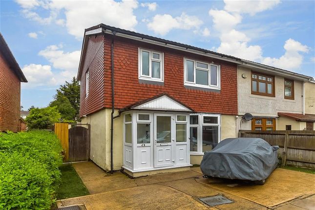 Semi-detached house for sale in Huntsman Road, Hainault, Ilford, Essex