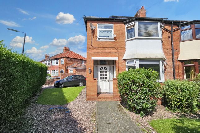 Thumbnail Semi-detached house for sale in Flixton Road, Manchester