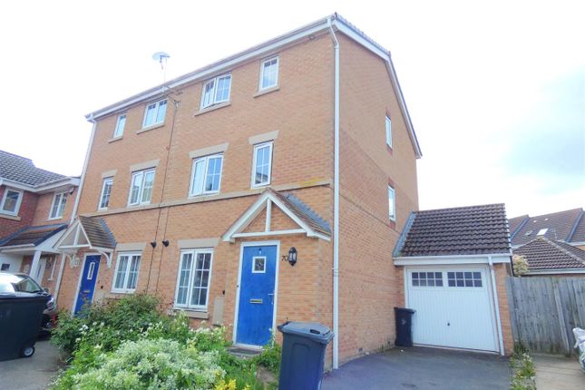 Thumbnail Town house for sale in Welbury Road, Hamilton, Leicester