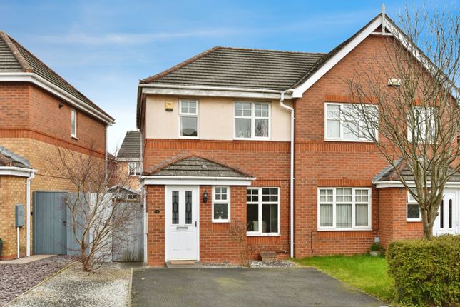 Thumbnail Semi-detached house for sale in Watermeadow Grove, Stoke-On-Trent, Staffordshire