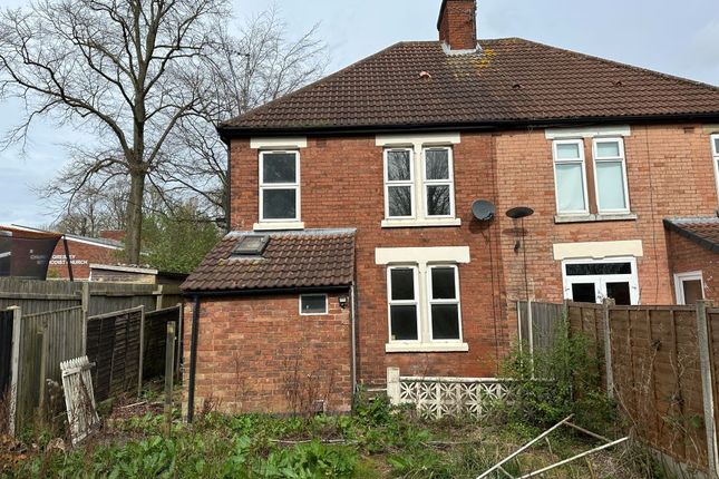 Semi-detached house for sale in 28 York Road, Church Gresley, Swadlincote, Derbyshire